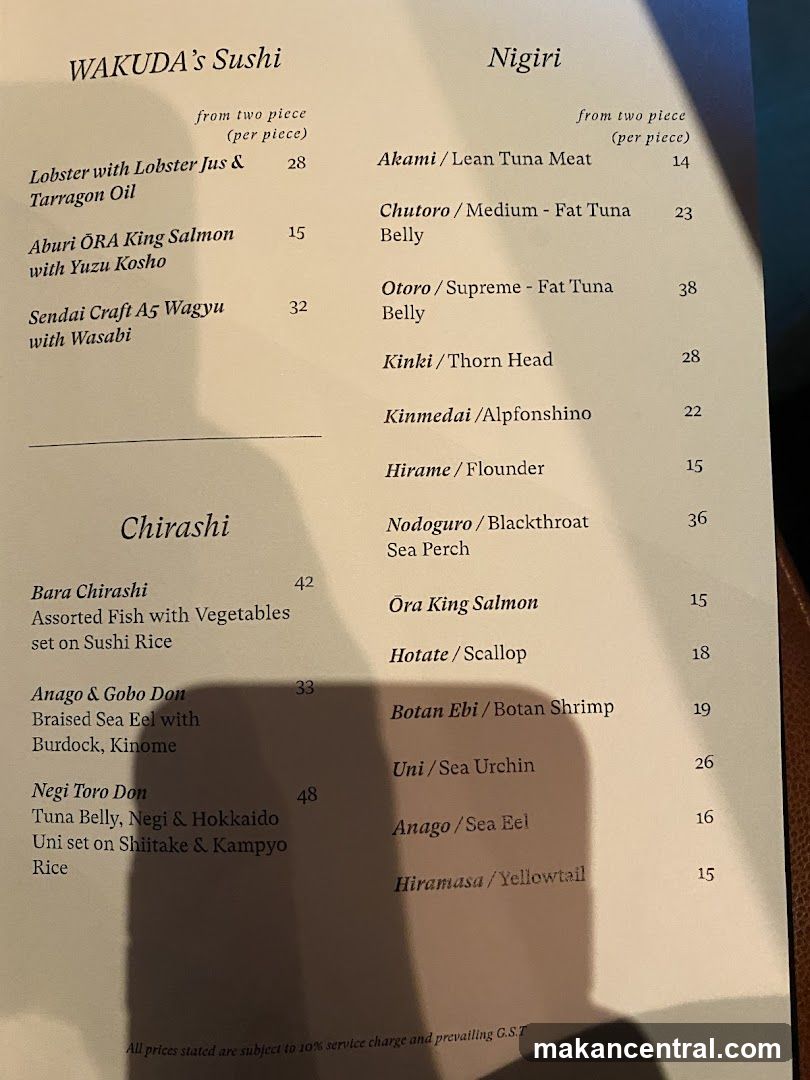 WAKUDA's Sushi