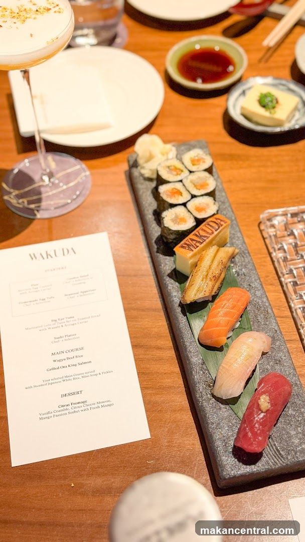Sushi and Menu