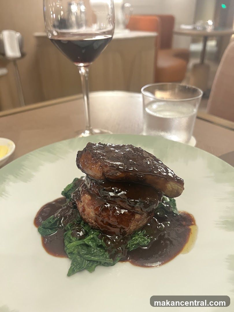 Steak with Spinach