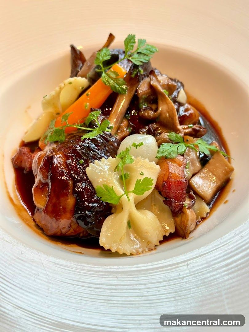 Braised Dish with Pasta and Vegetables