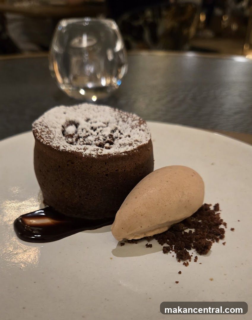 Chocolate Lava Cake with Ice Cream