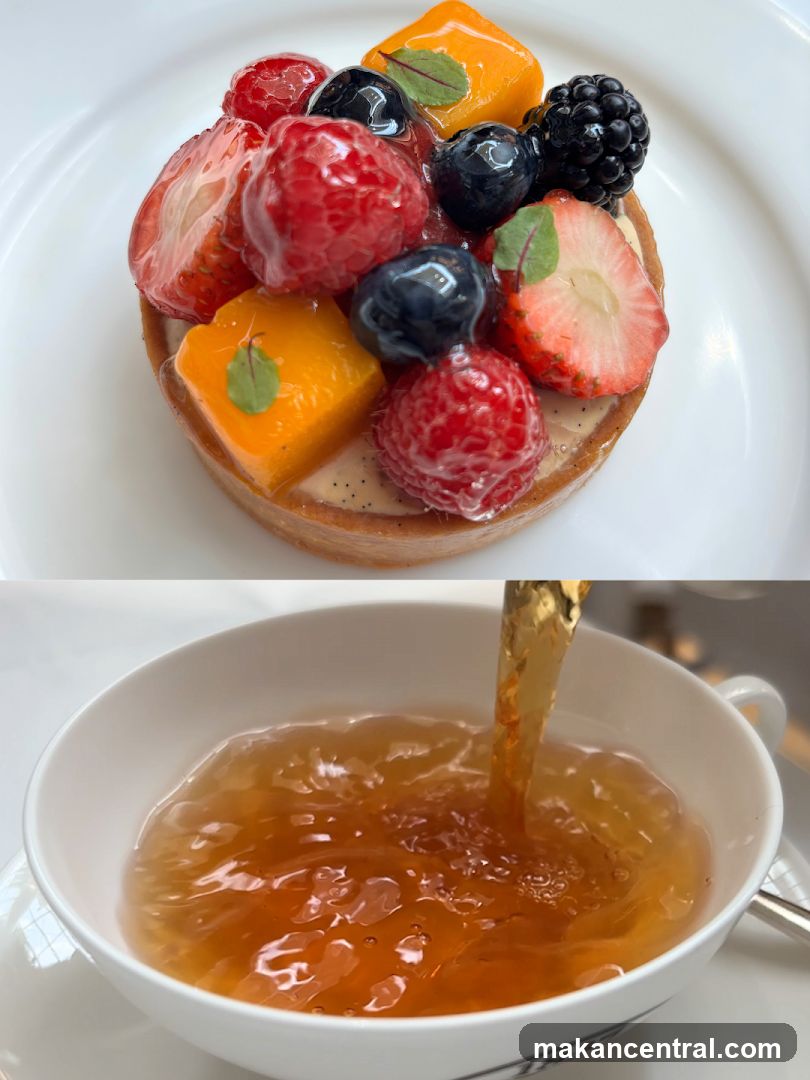 Fruit Tart and Tea