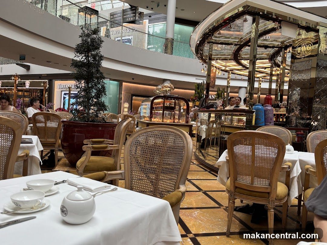 Elegant Tea Room Setting