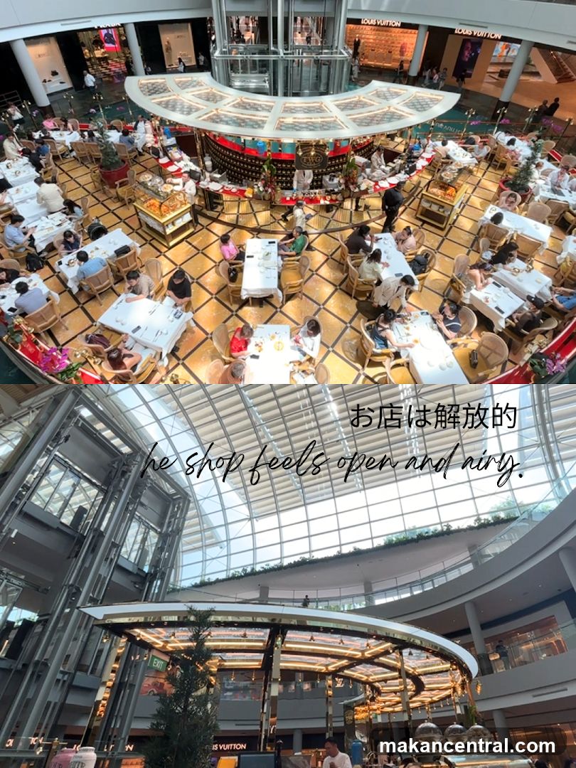 Indoor dining area with people