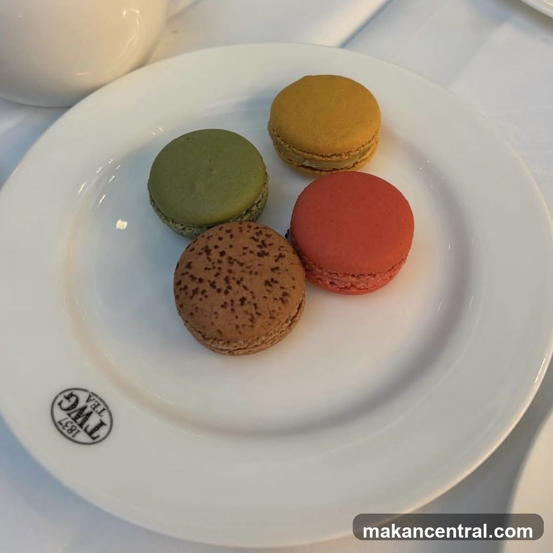 Macarons on a Plate