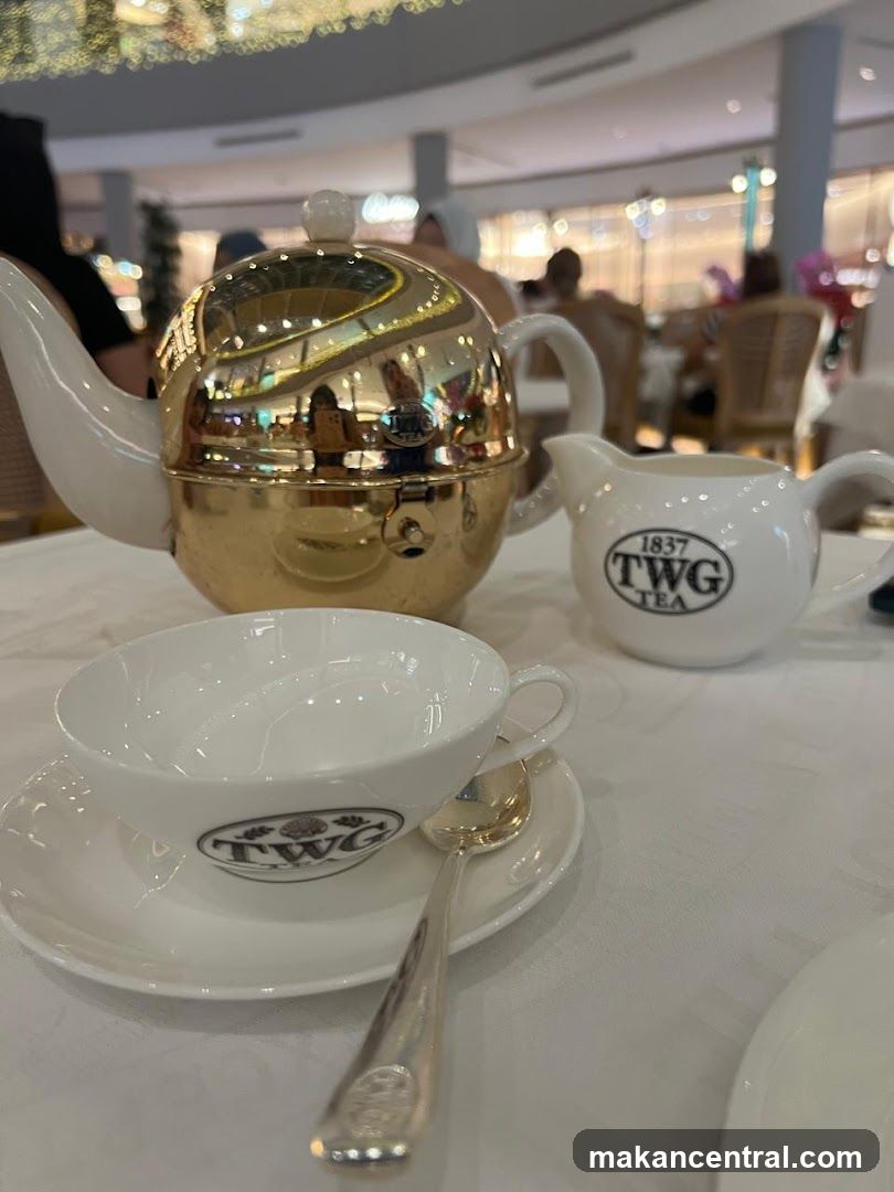 Tea Set at TWG Tea