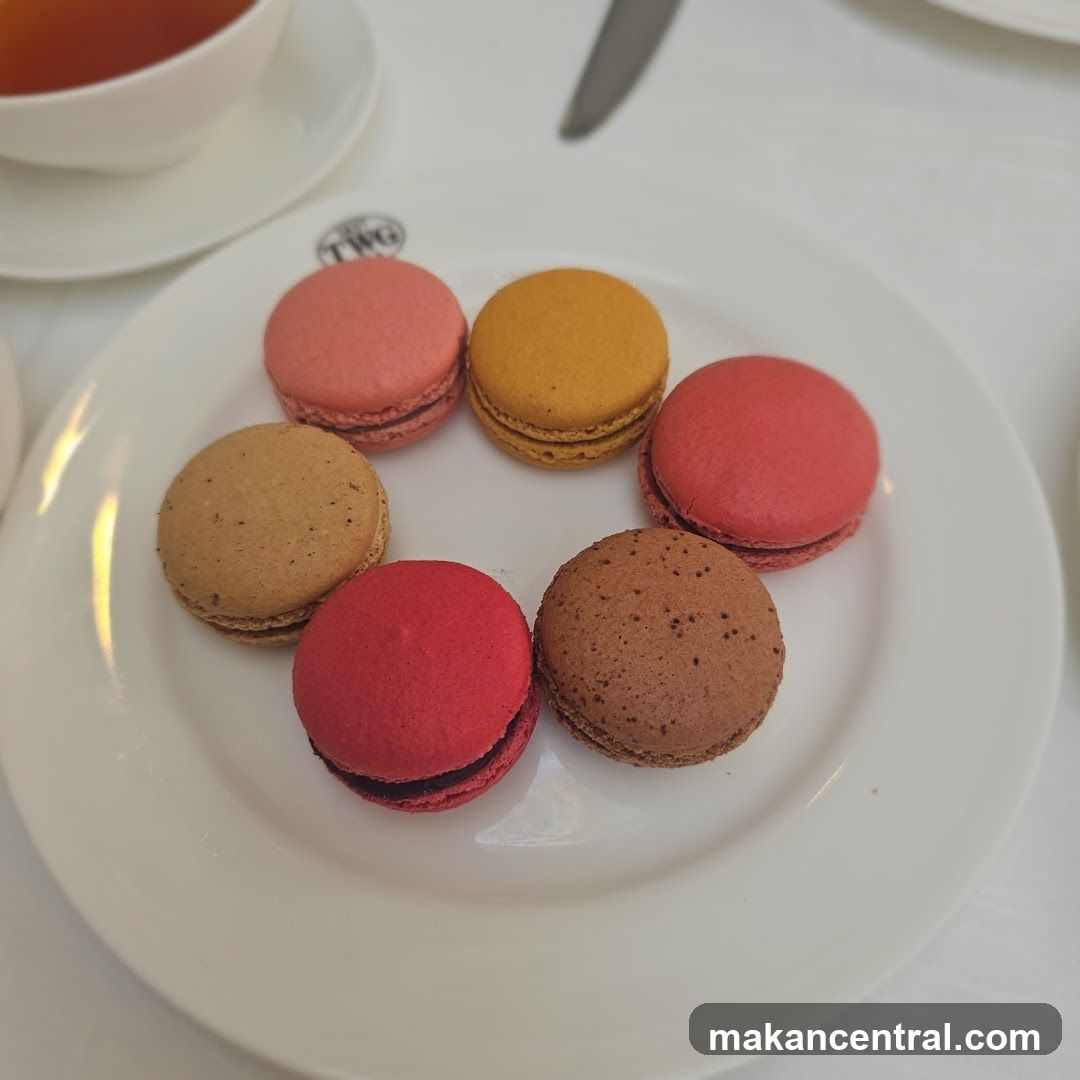 Macarons on a Plate