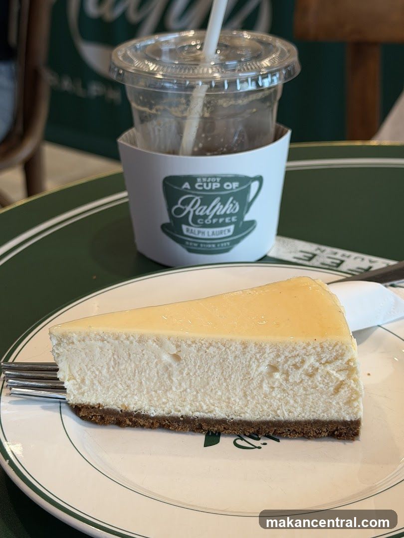 Cheesecake and Coffee Cup