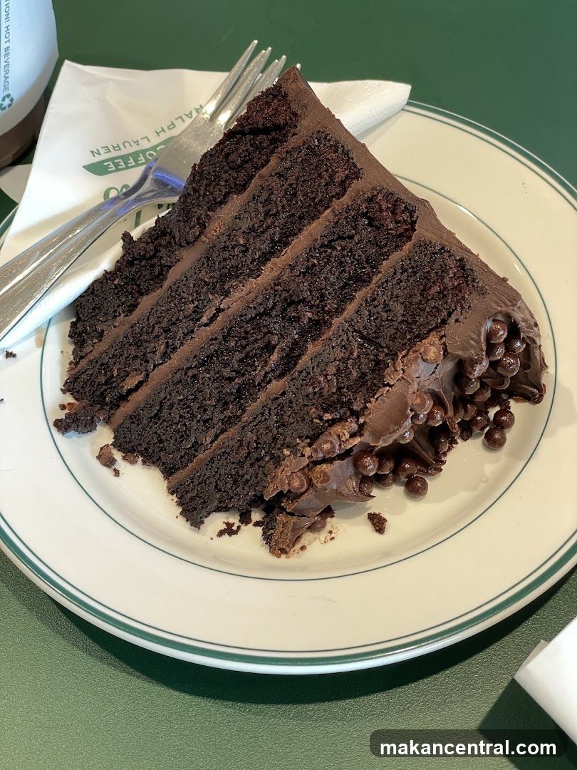 Chocolate Cake Slice