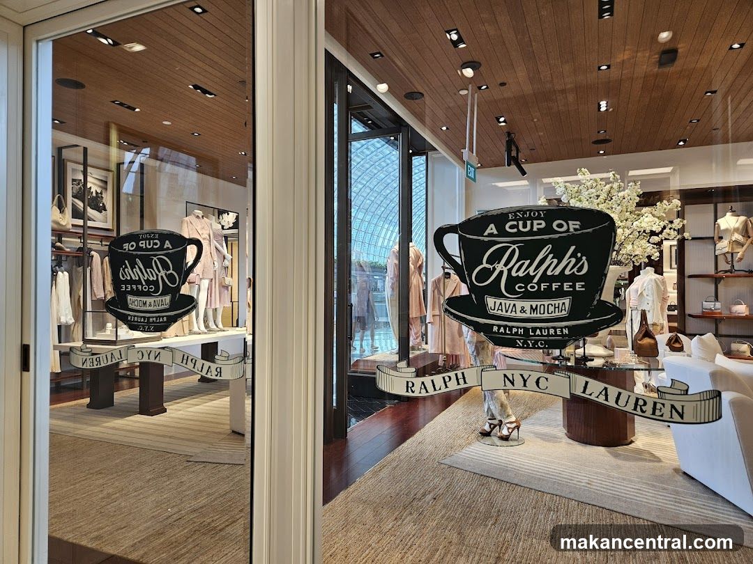 Ralph's Coffee Window Display