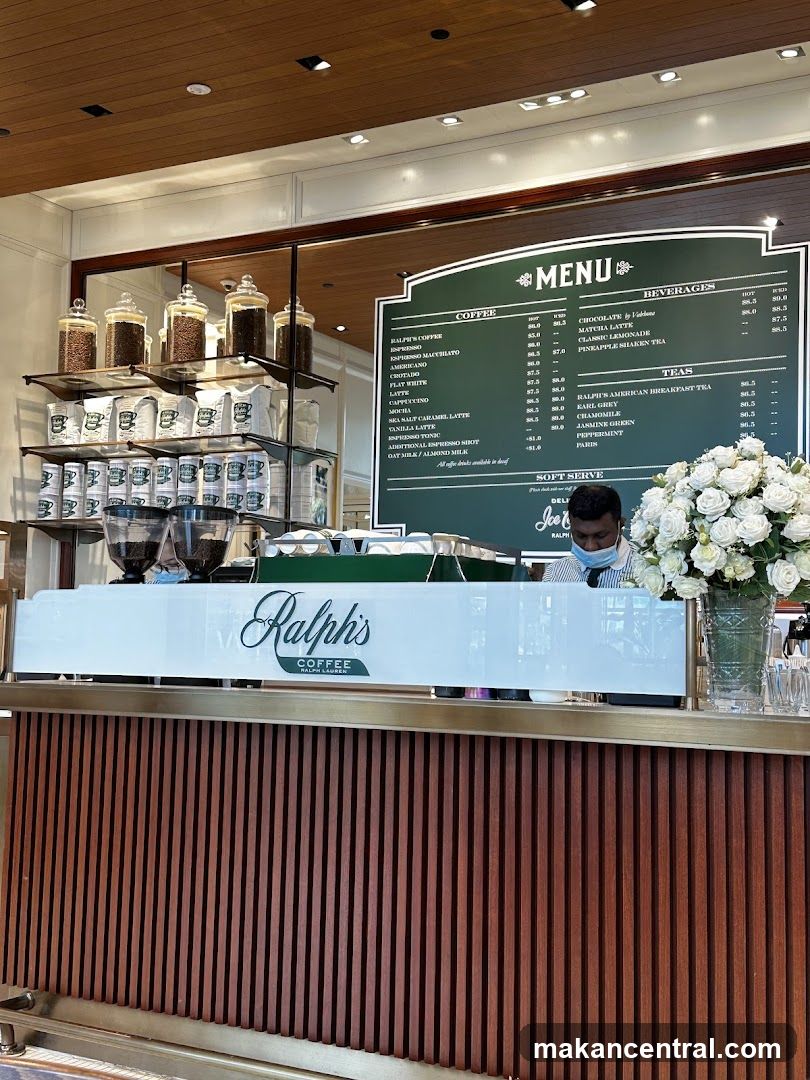 Ralph's Coffee Menu