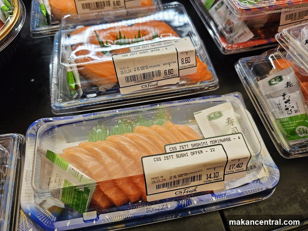 Pre-packaged Sushi and Sashimi