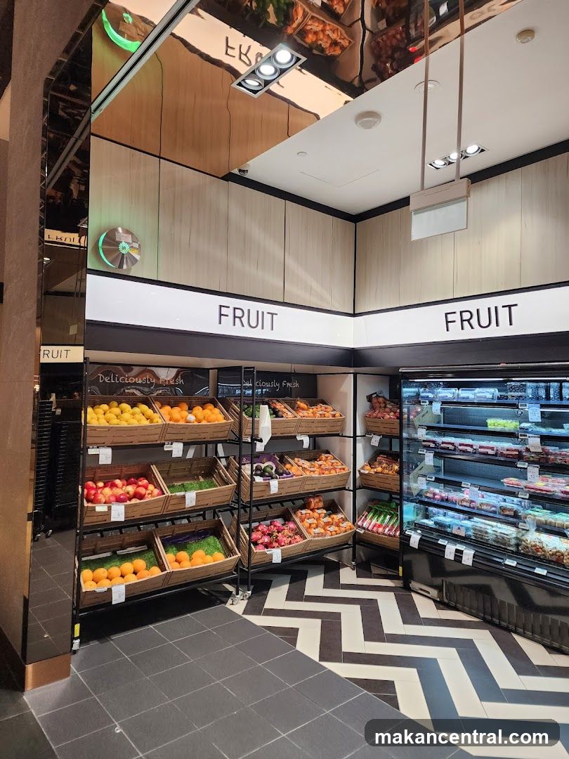Fruit Section in a Store