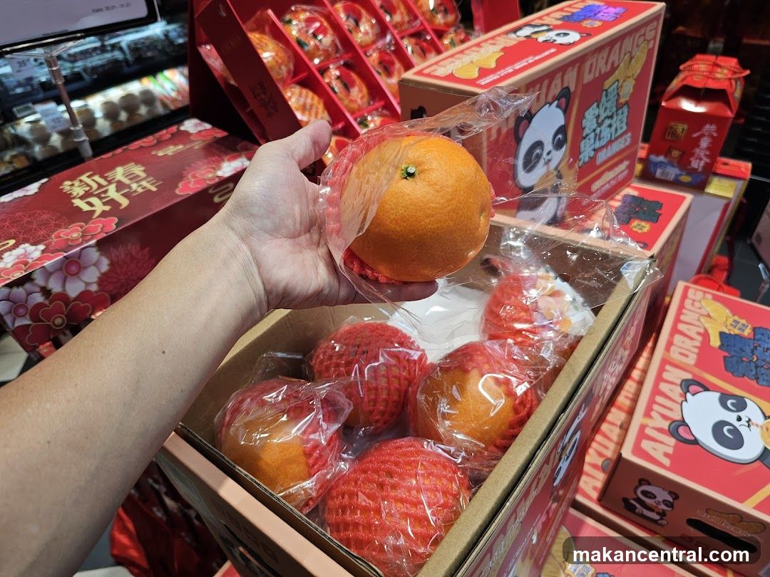 Oranges in Gift Boxes