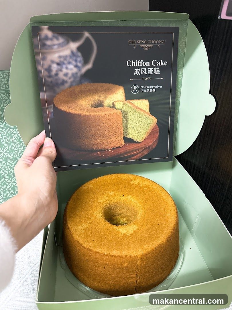 Chiffon Cake Box