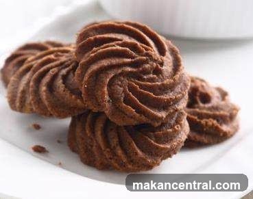 Chocolate swirl cookies