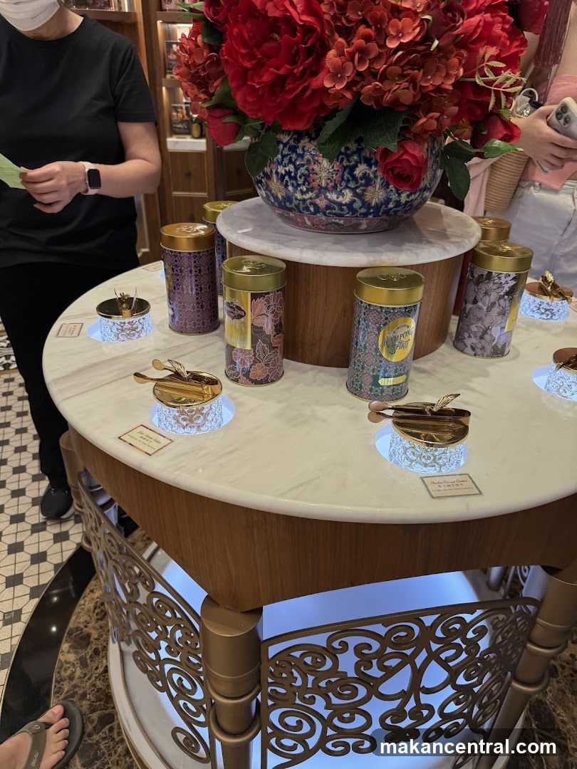 Tea Tins Display