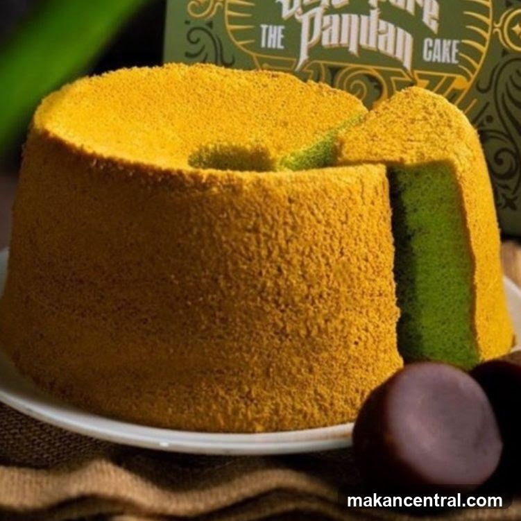 Pandan Chiffon Cake