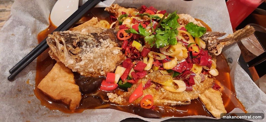 Spicy Fried Fish with Tofu