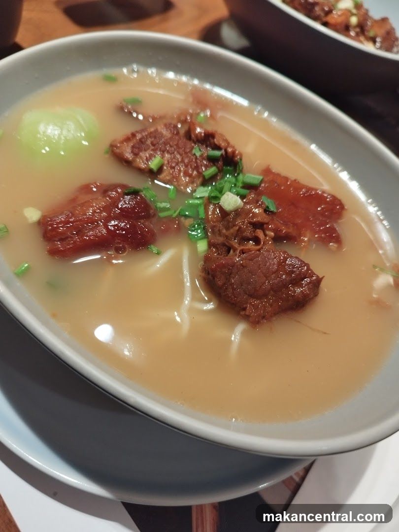 Beef noodle soup
