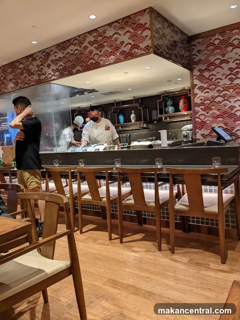 Restaurant Kitchen and Dining Area
