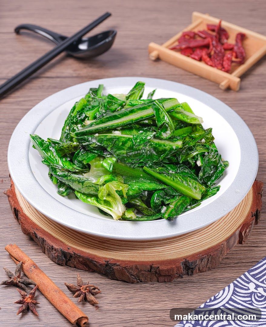 Stir-fried Greens with Garlic