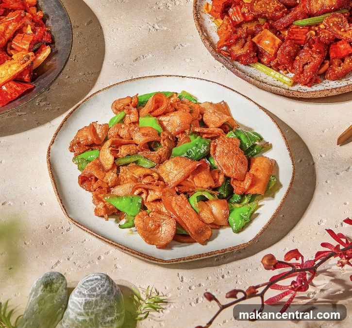 Stir-fried Pork with Green Peppers
