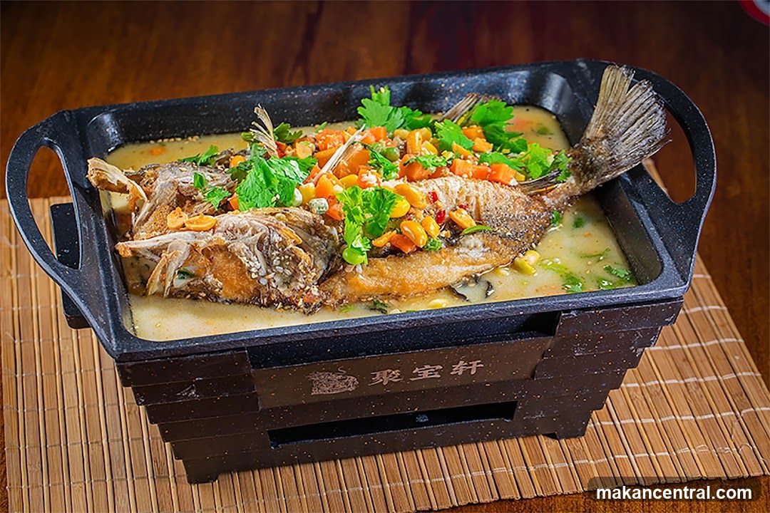 Steamed Fish with Vegetables