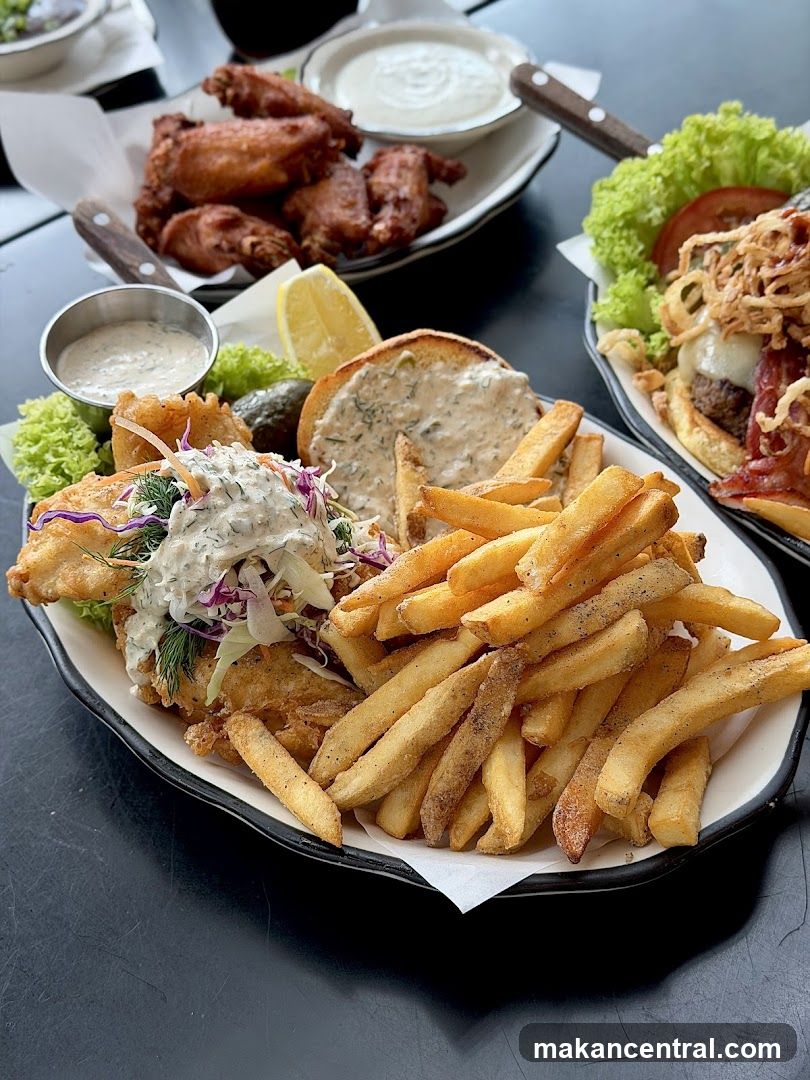 Fish and Chips with Fries and Wings