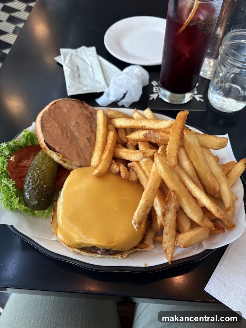 Cheeseburger and Fries