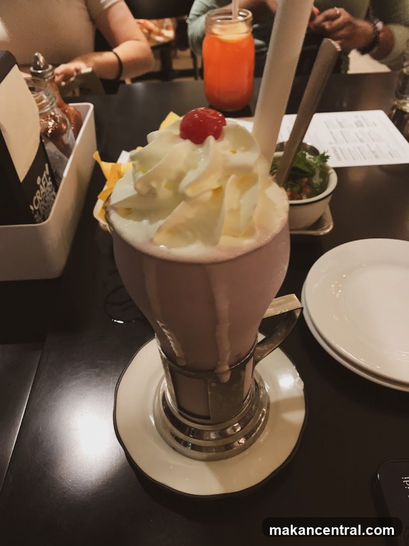 Milkshake with Whipped Cream and Cherry