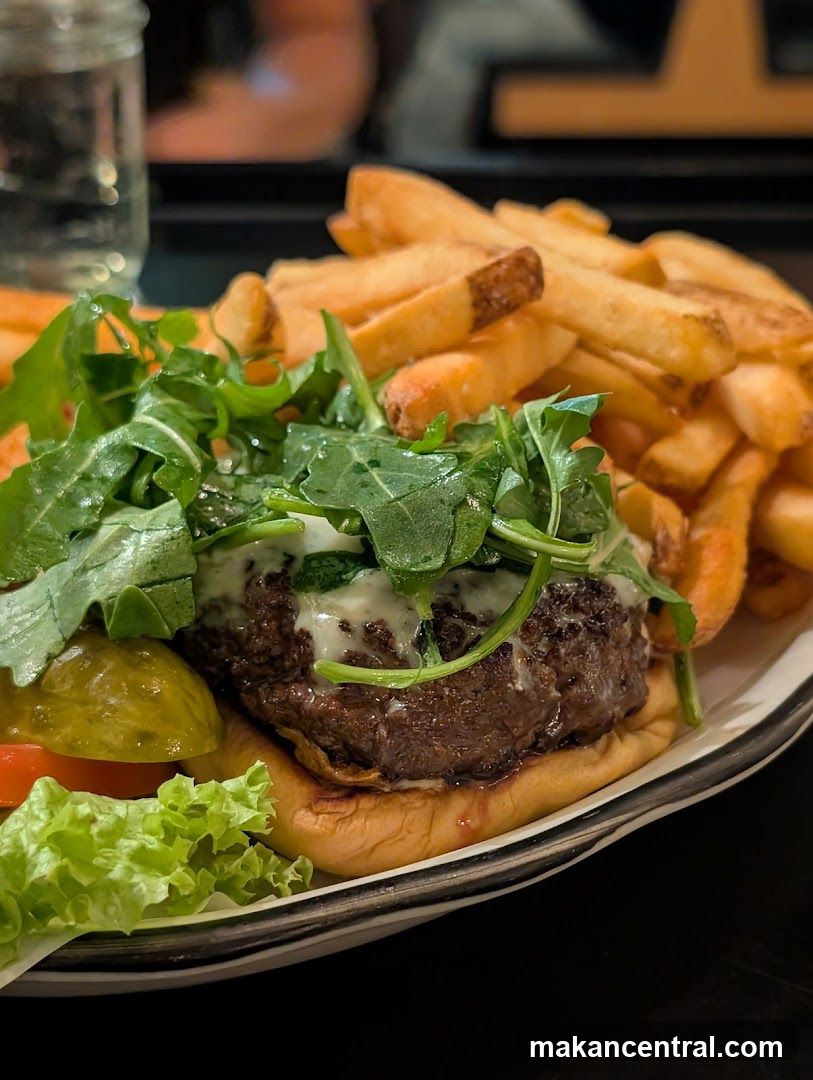 Burger and Fries
