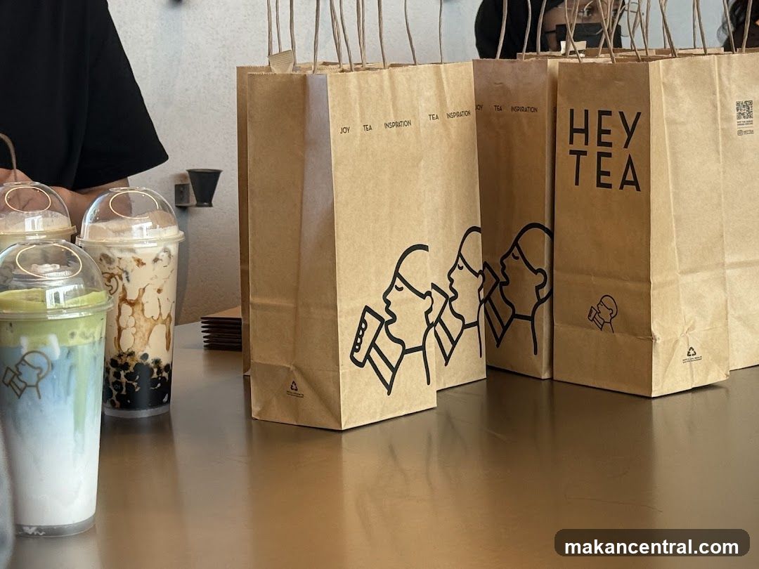 Takeaway Drinks and Bags