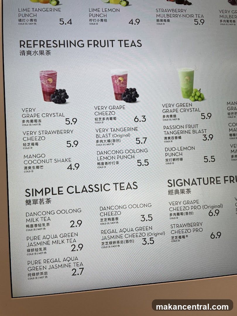 Refreshing Fruit Teas