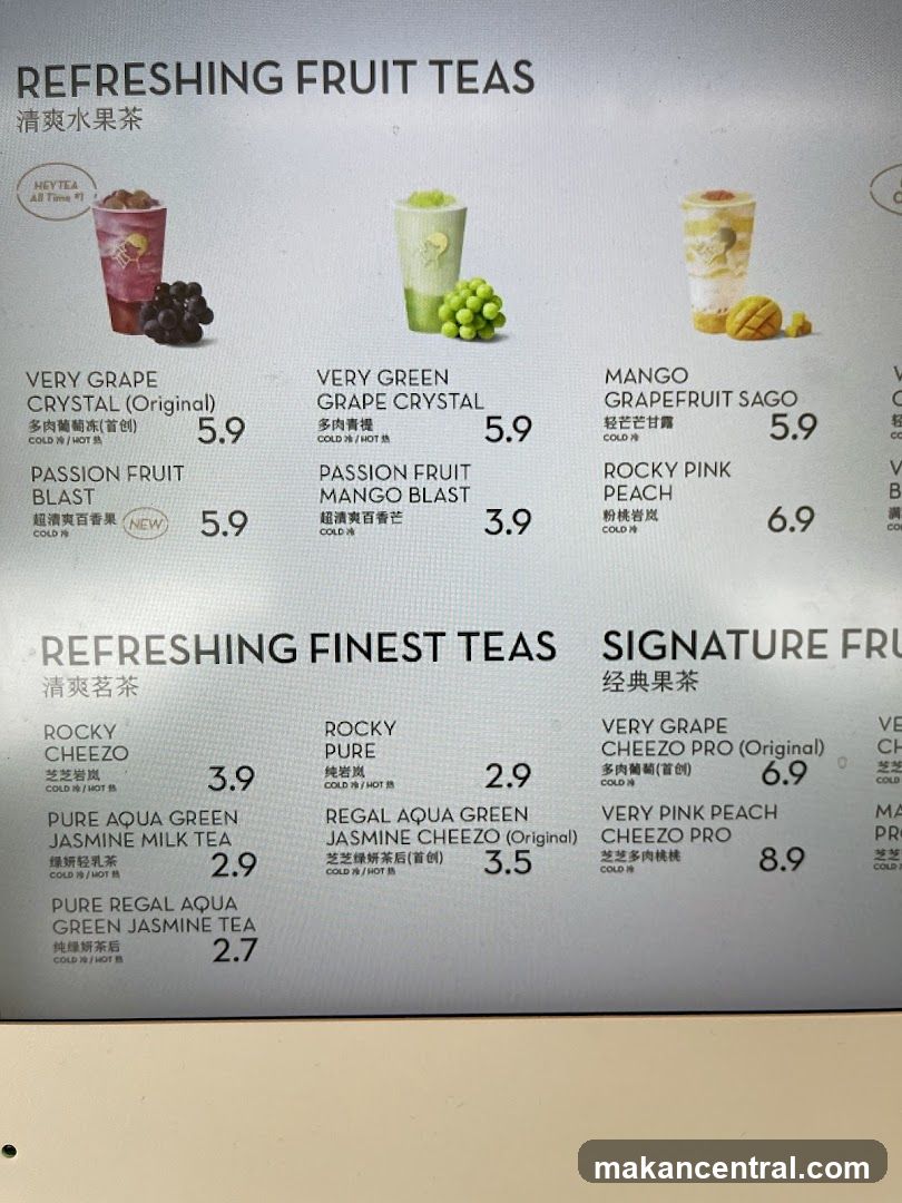 Refreshing Fruit Teas