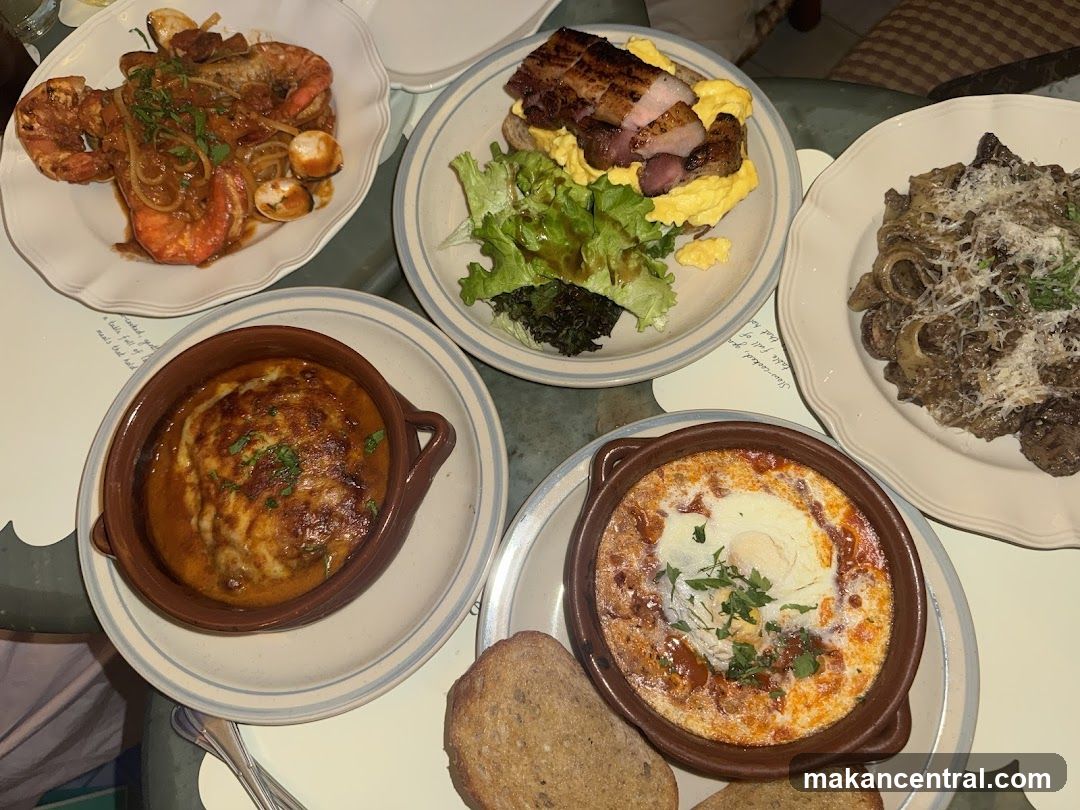 Assortment of Dishes
