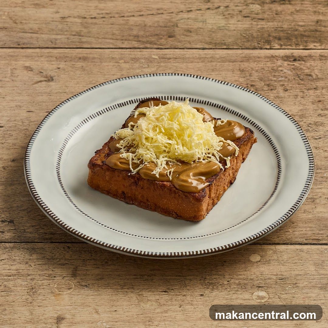 French Toast with Caramel and Cheese