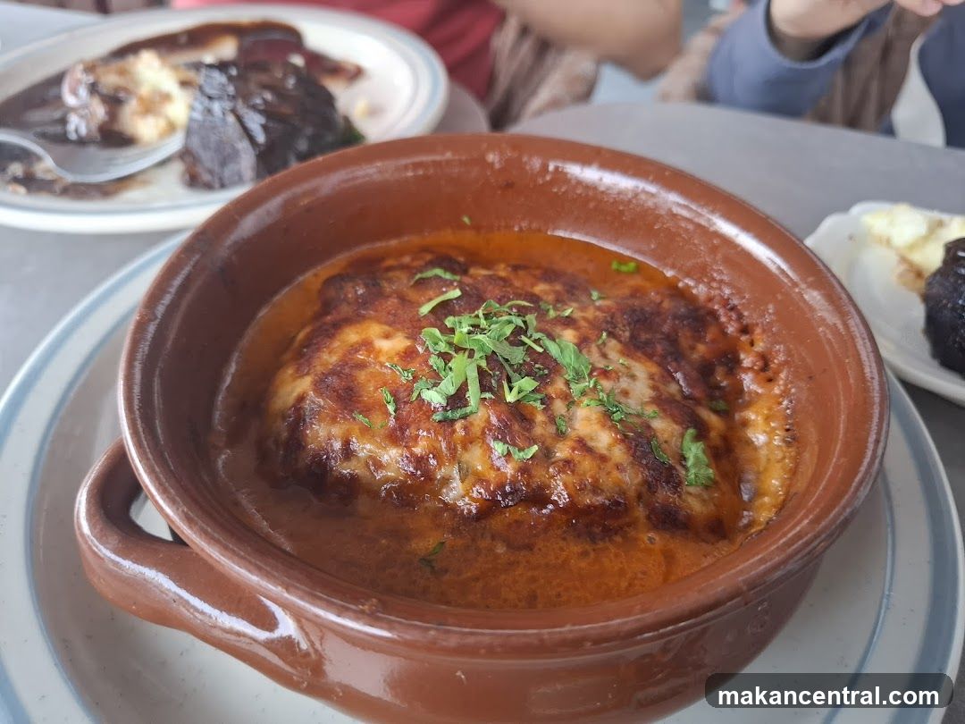 Baked Dish with Cheese and Herbs