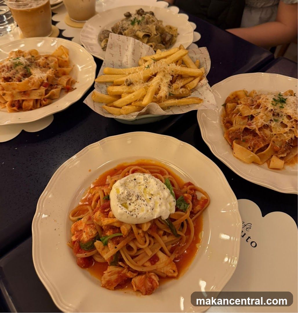 Pasta and Fries