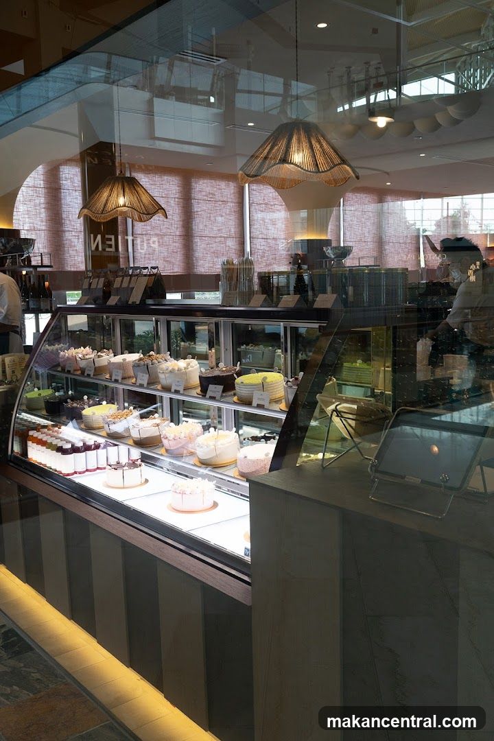 Cakes and Pastries Display