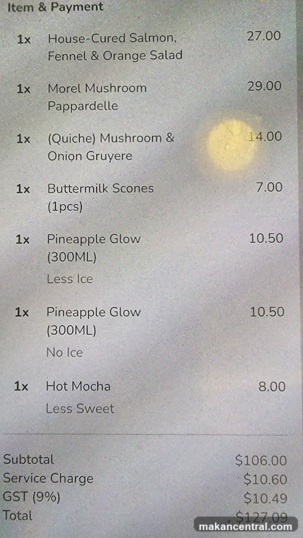 Item & Payment