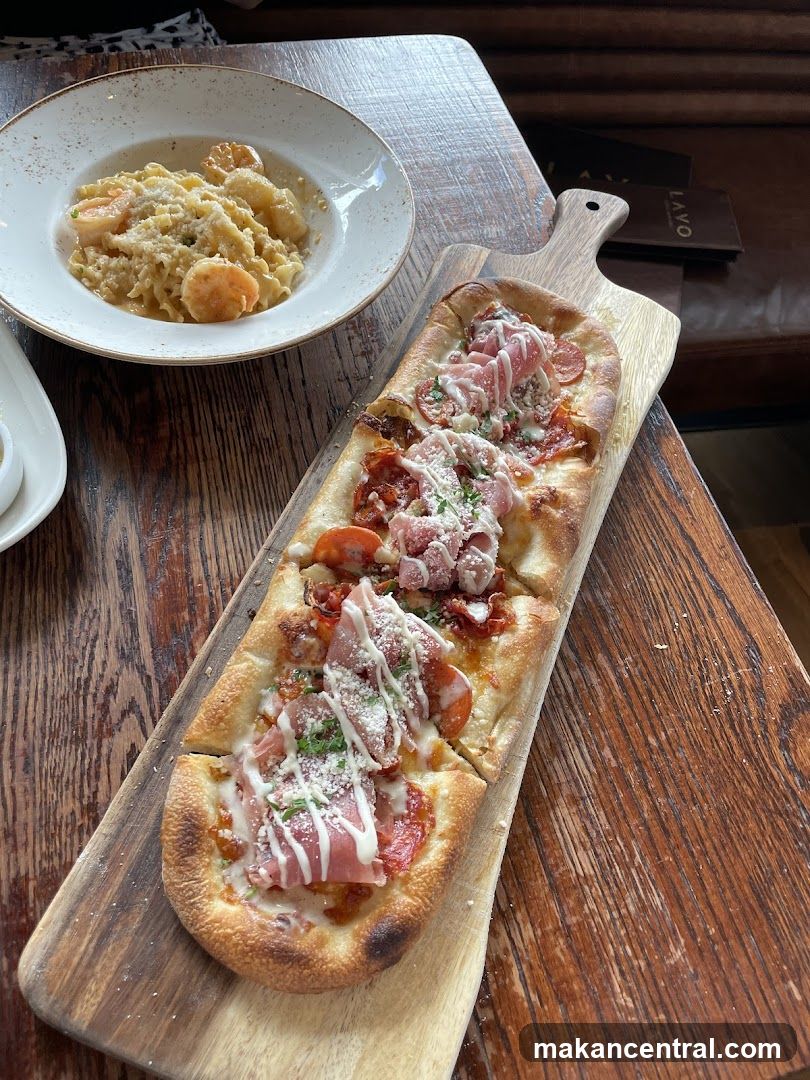 Flatbread and Pasta