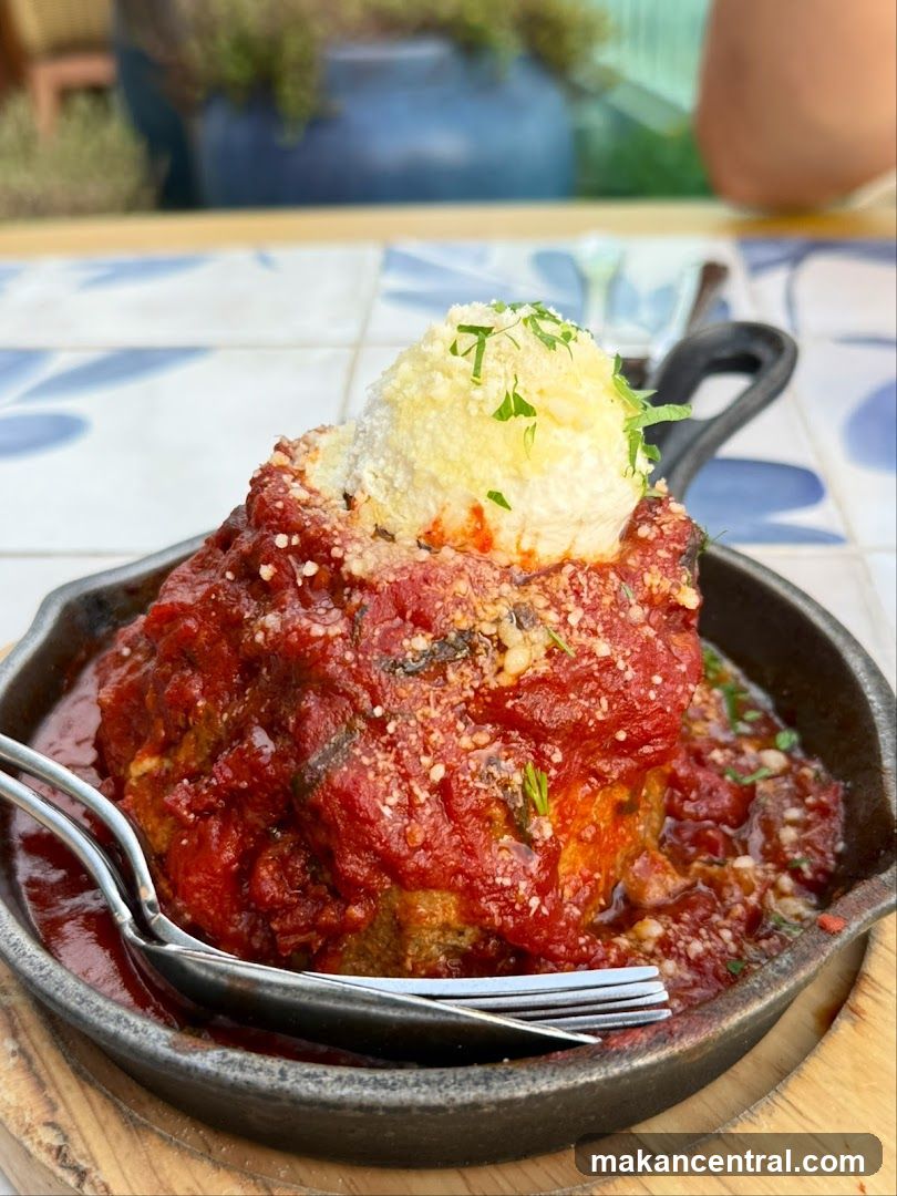 Meatball with Sauce and Cheese