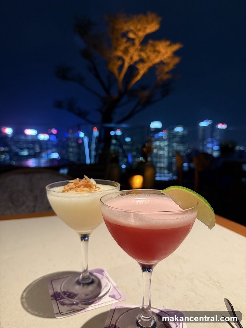 Cocktails with City View