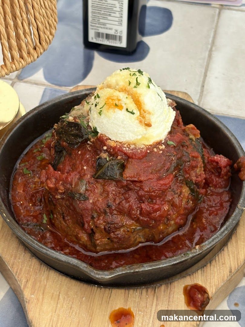 Meatball with Topping