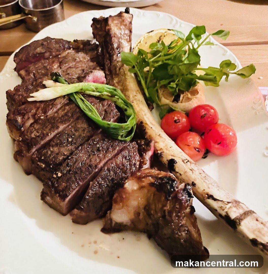 Tomahawk Steak Dinner