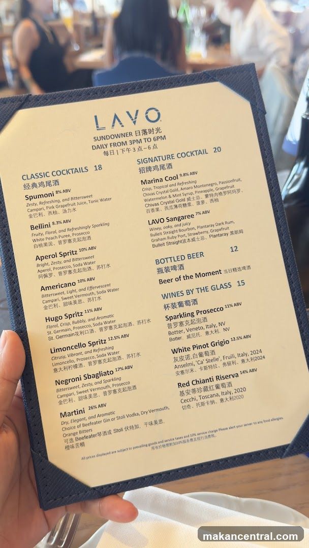 LAVO SUNDOWNER