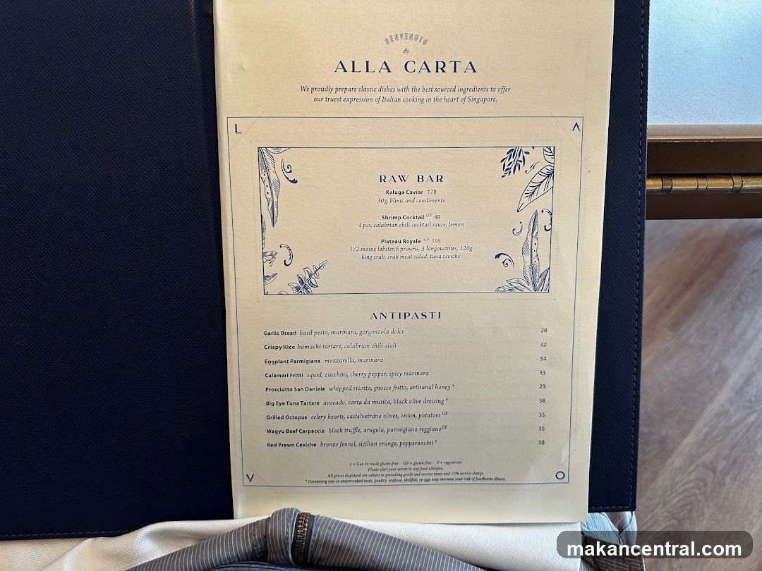 ALLA CARTA