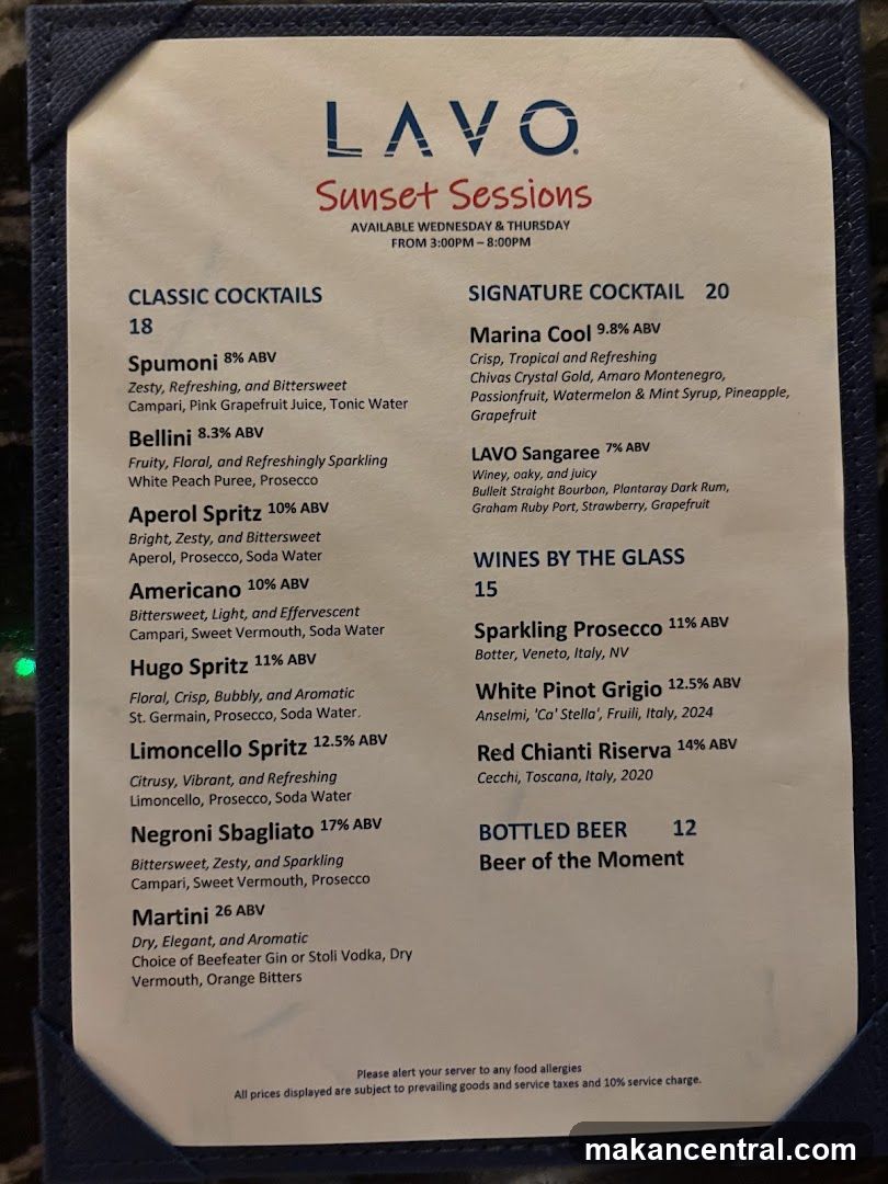 LAVO Sunset Sessions