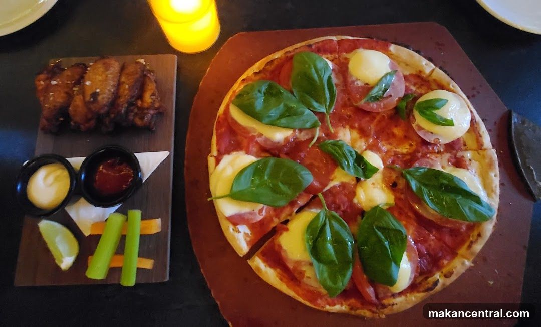 Pizza and Chicken Wings